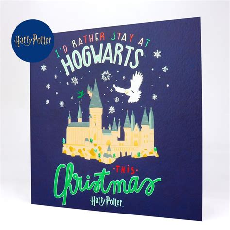 I'd Rather Be At Hogwarts This Christmas | Hogwarts christmas, Harry potter christmas, Christmas ...