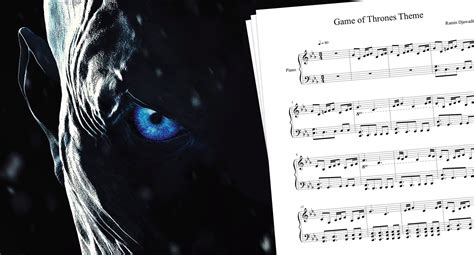 The best Game of Thrones piano sheet music