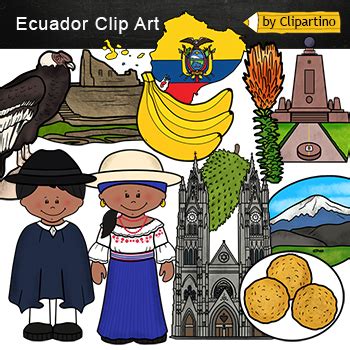 Ecuador clipart by Clipartino | TPT