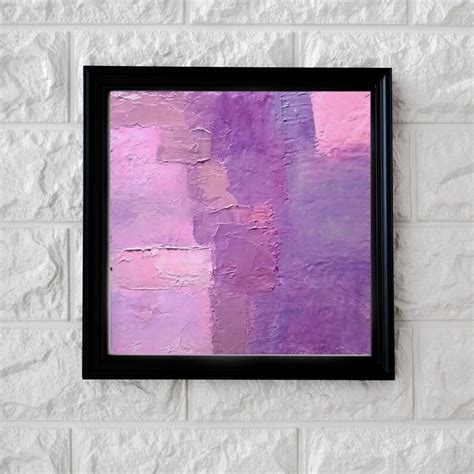 Abstract Painting Original Art Abstract Violet Color Artwork - Etsy