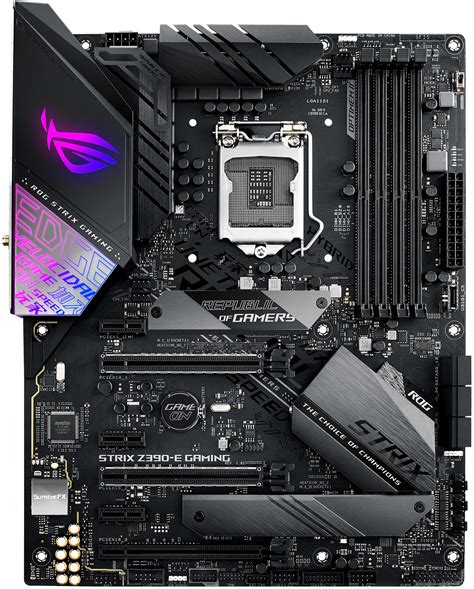 Asus ROG Strix Z390-E Gaming - Motherboard Specifications On MotherboardDB