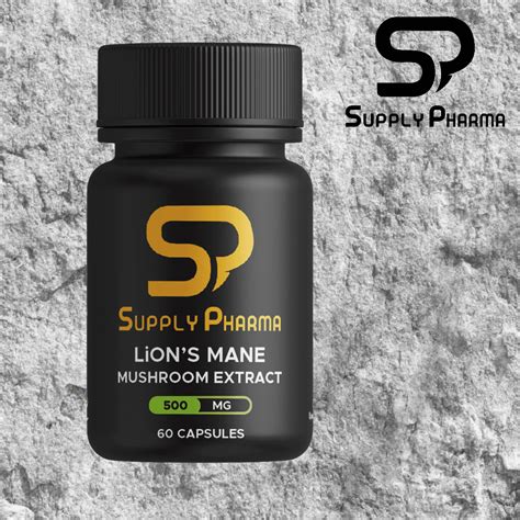 Lion’s Mane Mushroom – Nootropic Capsule - SupplyPharma