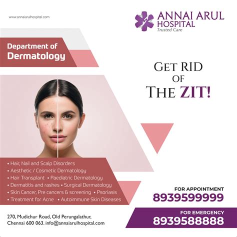 Department of Dermatology – Multispeciality Hospitals in Chennai