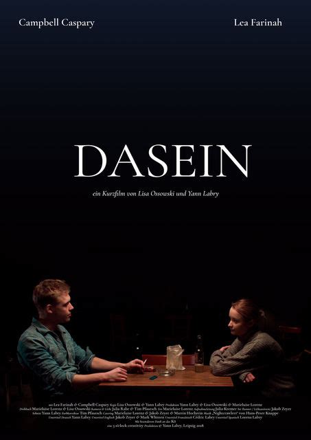 Dasein, Kurzspielfilm, 2018 | Crew United