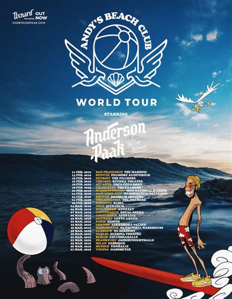 Anderson .Paak Announces Andy's Beach Club World Tour - Live Nation Entertainment