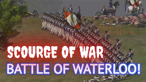 THE BATTLE OF WATERLOO REAL TIME STRATEGY GAME - YouTube