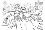 Frozen Coloring Pages FREE 2025  And Learn sketch template