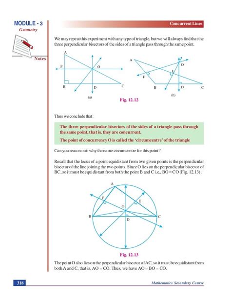 Concurrent lines -GEOMETRY