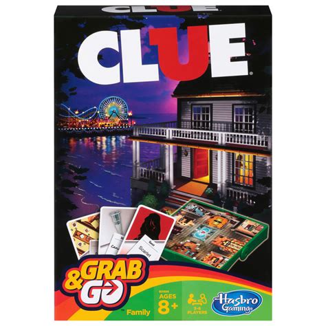 Save on Hasbro Gaming Grab & Go Clue Order Online Delivery | Giant