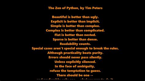 The Zen of Python - YouTube