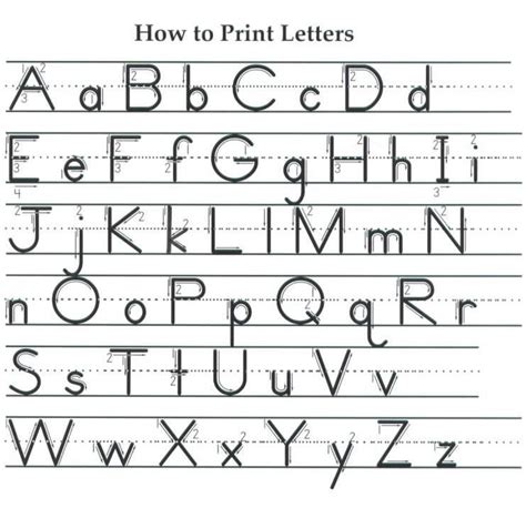 How To Write Each Letter - Allen Words