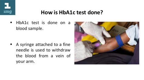 Glycosylated hemoglobin test