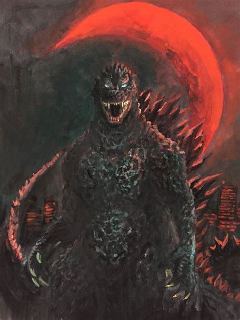 blacksatellites: “By G・N・A A magnificent Godzilla I had commissioned ...