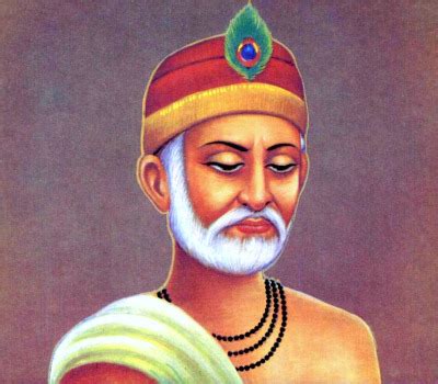 Sufi quotes and sad poetry: Portrait of Indian poet Bhagat Kabir