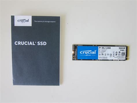 Crucial P1 500GB NVMe M.2 SSD « Blog | lesterchan.net