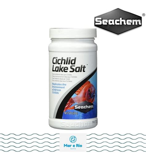 Cichlid Lake Salt 250g Seachem Composto De Sais P/ Ciclídeos | Parcelamento sem juros