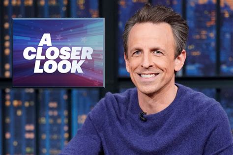 Seth Meyers Is Bringing 'A Closer Look' to Primetime (Again) in September