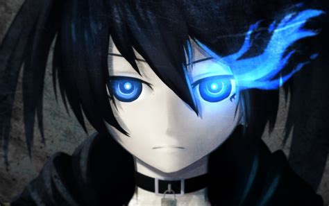 Anime Boy With Black Hair And Gold Eyes Wallpaper