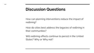 Redlining Presentation | PPT