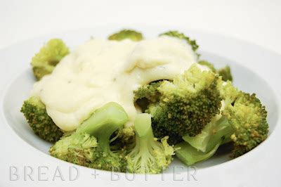 Bread + Butter: Broccoli with Cheese Sauce