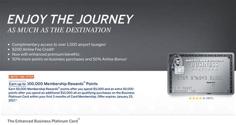 The Business Platinum Card from American Express – 100,000 Rewards Points