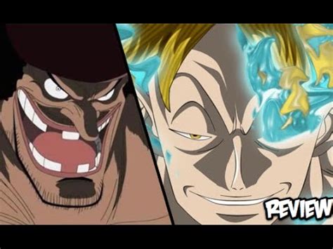 OMG! One Piece 820 ワンピース Manga Chapter Review - Blackbeard VS Marco Fight & Straw Hat Separation ...