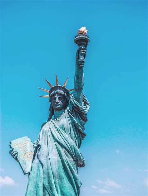 statue Statue of Liberty, New York copper Image - Free Stock Photo