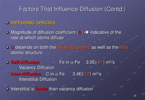 PPT - CHAPTER 5: DIFFUSION IN SOLIDS PowerPoint Presentation, free ...