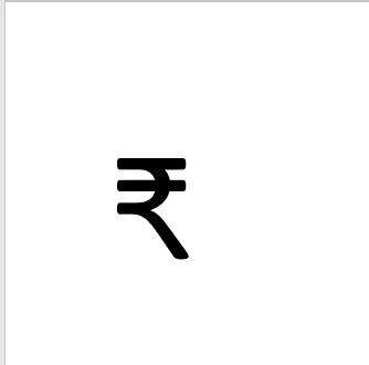 Indian Rupee Symbol in Word- How to type in 4 ways - Tech2Touch