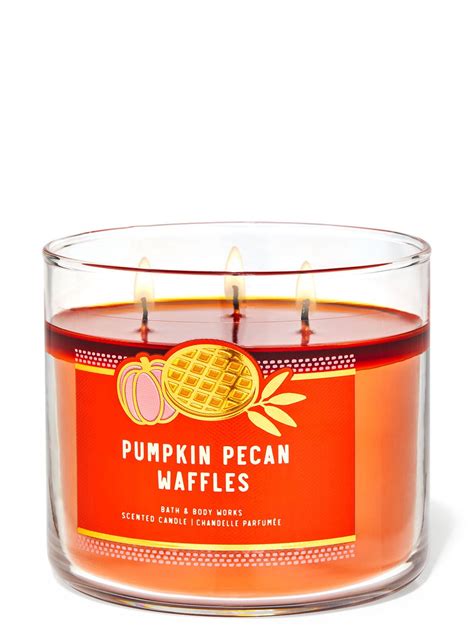 Pumpkin Pecan Waffles 3-Wick Candle | Bath and Body Works