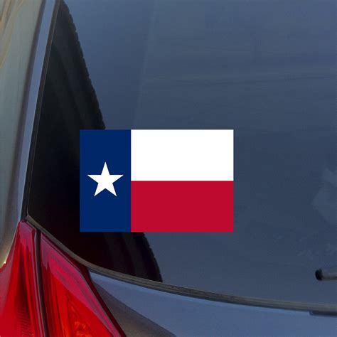 Texas state flag sticker - Vinyl Mayhem