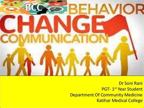 Behaviour Change Communication