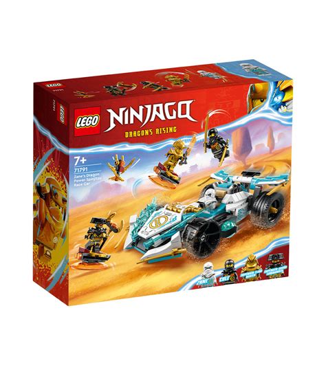 LEGO® NINJAGO 71791 ZANE S DRAGON POWER SPINJITZU RACE CAR, AGE 7+, BUILDING BLOCKS, 2023 (307PCS)