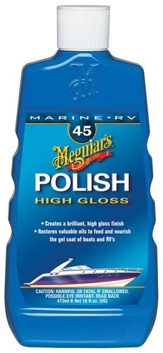 Boat Polish (45) Size 16 ozs/473 ml (M4516) - Meguiars