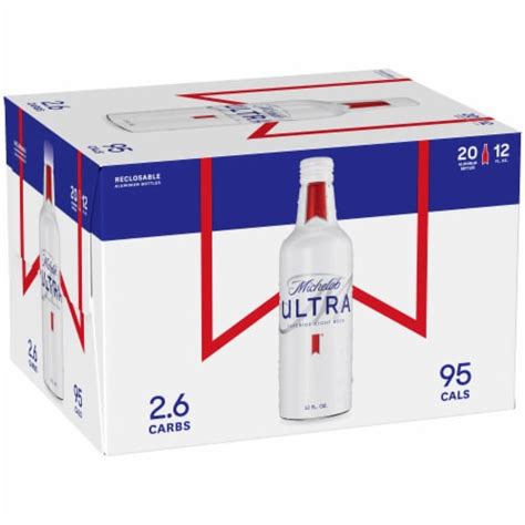 Michelob ULTRA Superior Light Domestic Lager Beer, 20 pk / 12 fl oz ...