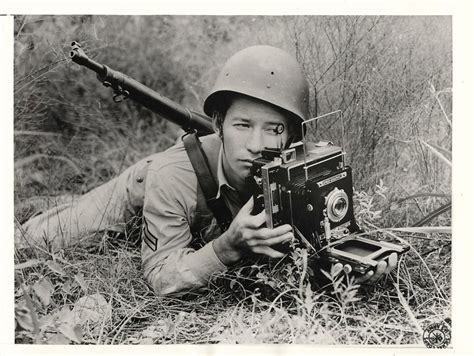 1942- Photographer Kenneth Elk, with the U.S. Army's 163rd Signal Photo ...