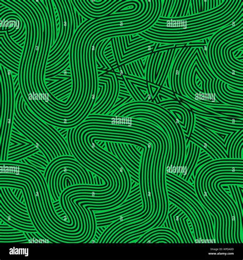 Green Wave Line Pattern Stock Photo - Alamy