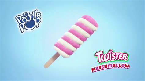 New Paddle Pop Twister Marshmallow - YouTube