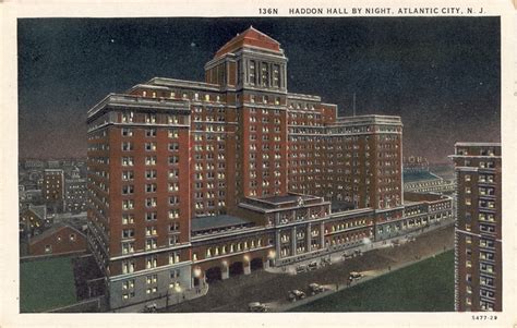 Haddon Hall by Night, Atlantic City, NJ [800×509] – Historical Society of Riverton, NJ