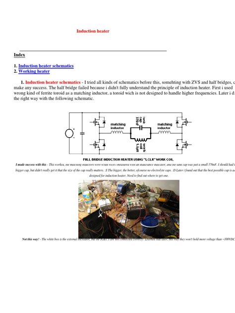 Induction Heater | PDF