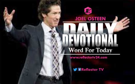 Joel Osteen Daily Devotional 16 November 2022 titled Kingdom Greatness