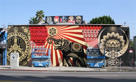 Street art : Shepard Fairey / OBEY Giant - sur Strip Art le Blog