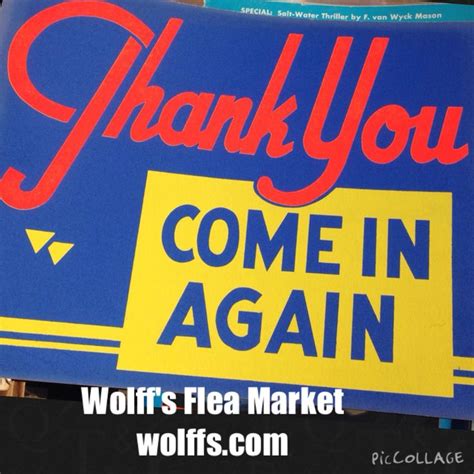 Pin by Wolff's Flea Market on FLEA MARKET SIGNS | Market sign, Flea ...