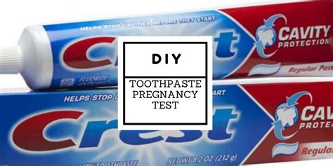 Toothpaste Pregnancy Test - Mothers Haven