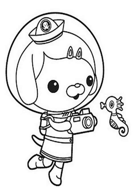 Free & Easy To Print Octonauts Coloring Pages - Tulamama