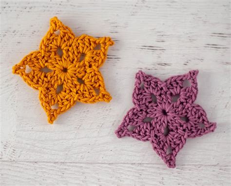 Easy Crochet Star Pattern - Crochet 365 Knit Too