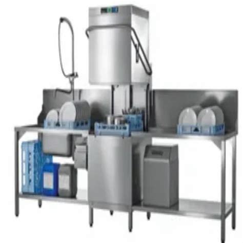 Commercial Dishwasher, For Industrial, Capacity: 500 Dishes Per Hour at ...