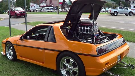 This Small Pontiac Fiero Has An Enormous V8 Engine | Pontiac fiero ...