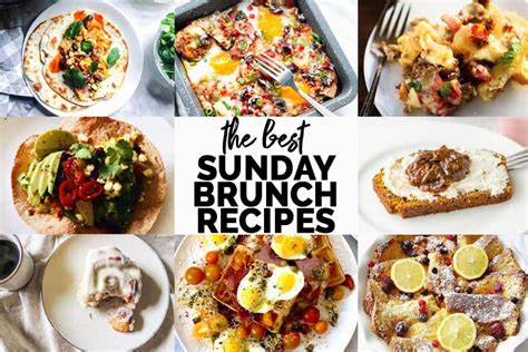 The Best Sunday Brunch Recipes - The Tortilla Channel