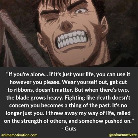 Guts Quotes Berserk - ShortQuotes.cc